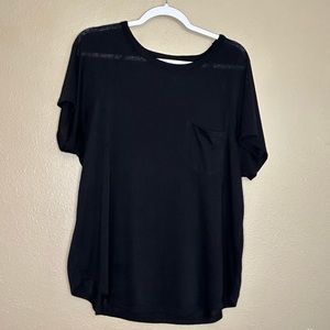 Good Hart Black Tee
